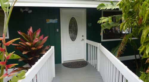 Maui Cottage for Rent Wailea front entrance